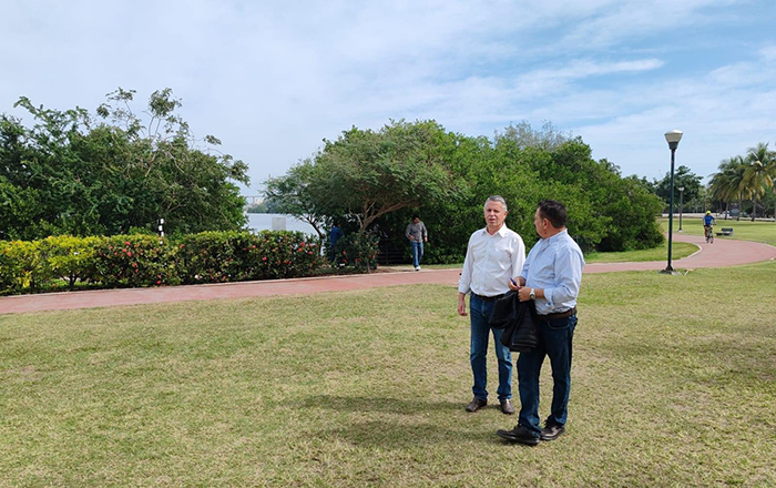 Seguirá modernización del Parque de la Laguna del Carpintero: Nader 1 415289220 1048046662981788 7501560343621728927 n
