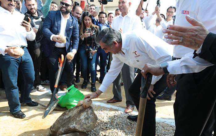 Pone Américo primera piedra de planta industrial en Altamira 2 415963405 935428917913598 2627115022342044365 n