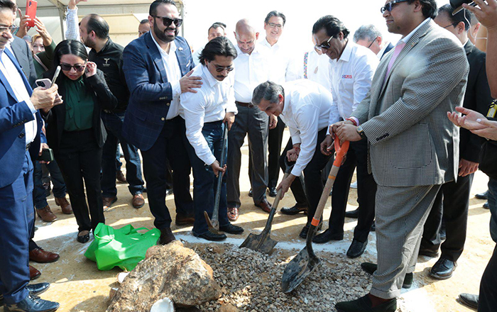 Pone Américo primera piedra de planta industrial en Altamira 1 415994419 708989627990435 8292011722623442411 n