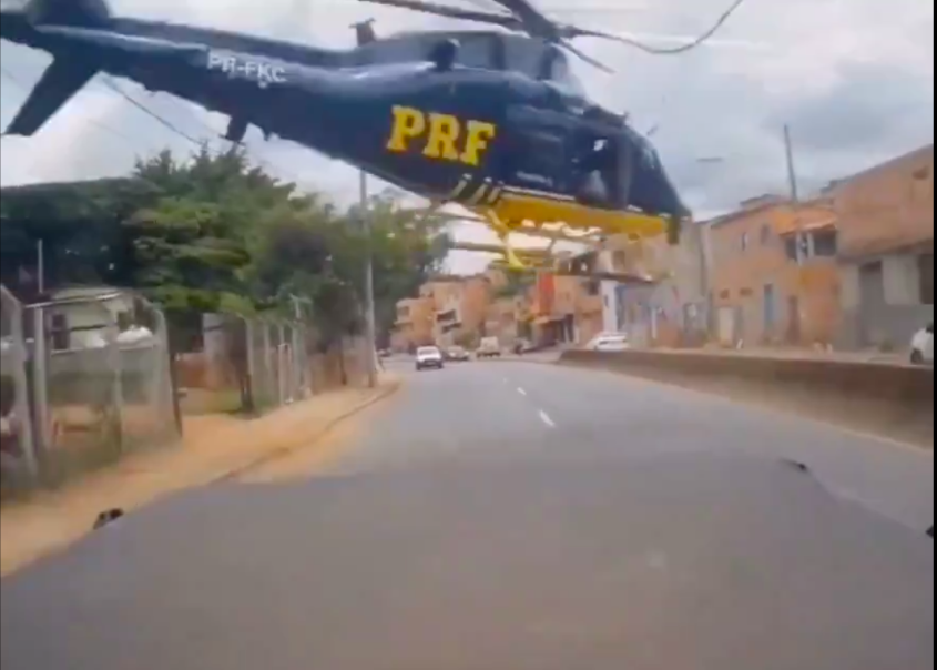 Helicóptero que trasladaba a lesionado cae en carretera de Brasil 1 Captura de pantalla 2024 01 10 a las 1.41.51 p. m