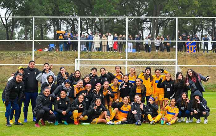 Tigres se lleva Clásico Femenil Sub-19 6 EQUIPO TIGRES SUB 19