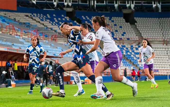 Rayadas recuperan empate de 2-2 ante Pachuca 2 RAYADAS 3
