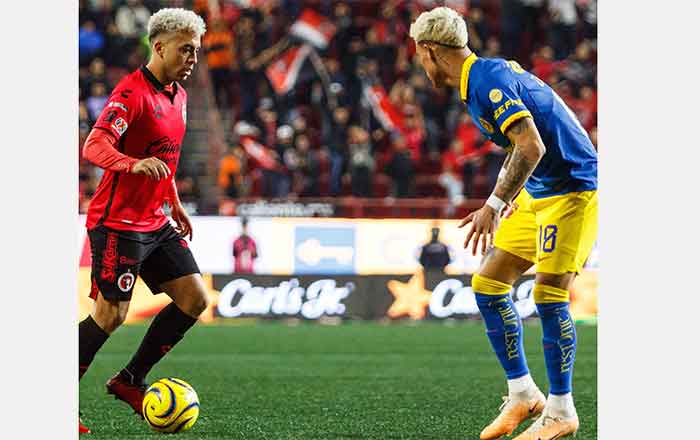 América sufre en la frontera, pero vence a Xolos 2-0 1 XOLOS