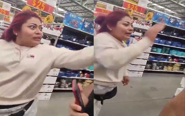 'Lady Aurrera': mujer fardera se desnuda tras ser cachada robando 1 des