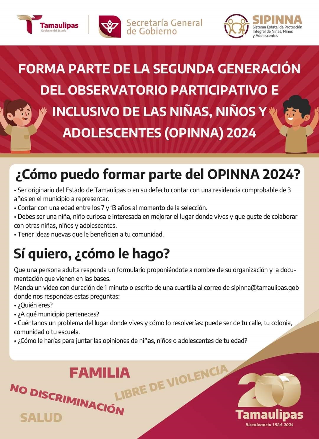 Invitan a integrarse al Observatorio Inclusivo de Niños y Adolescentes 1 2