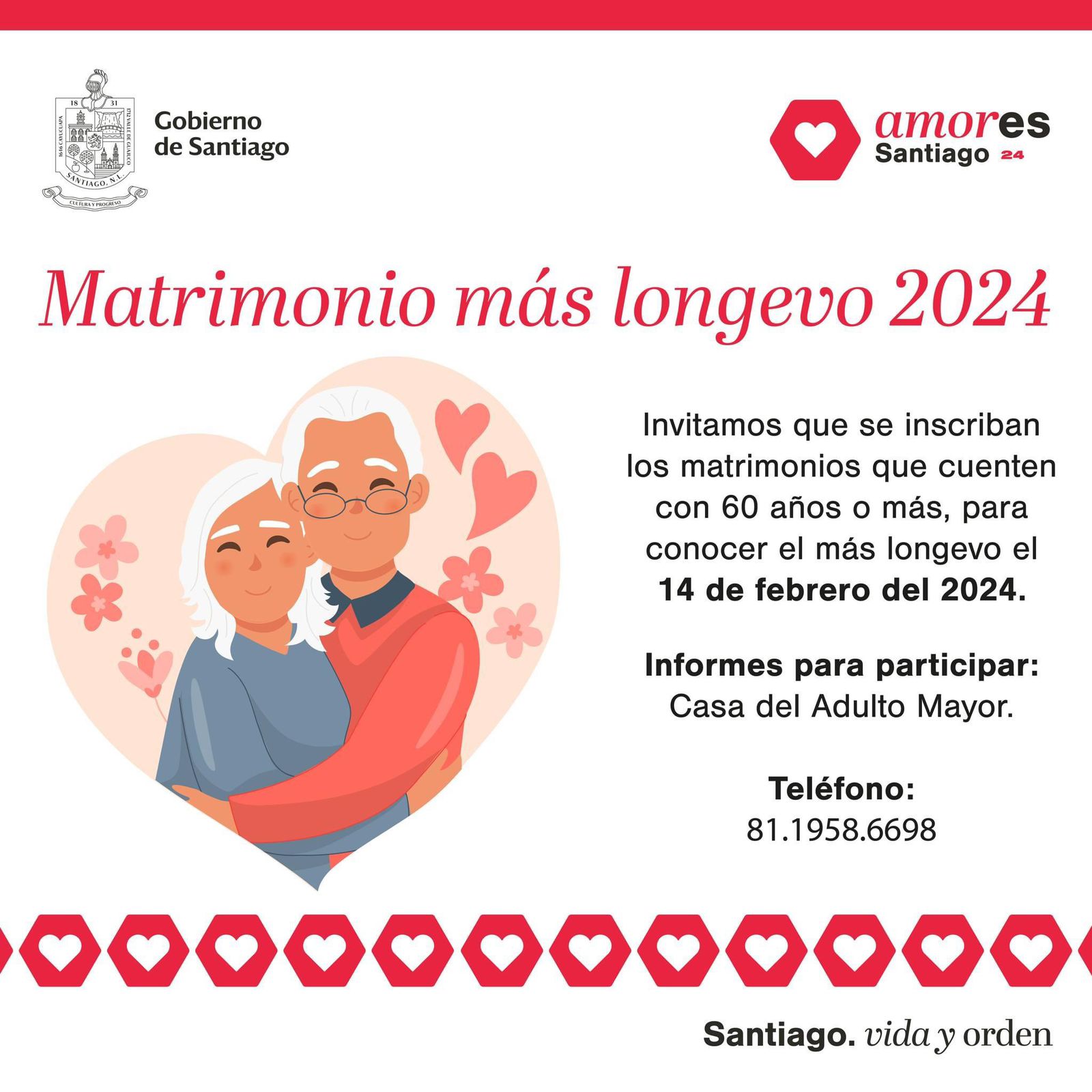Buscan en Santiago ¡a los enamorados más longevos! 1 2bcd550e 11fc 4d84 a309 ee106696886c