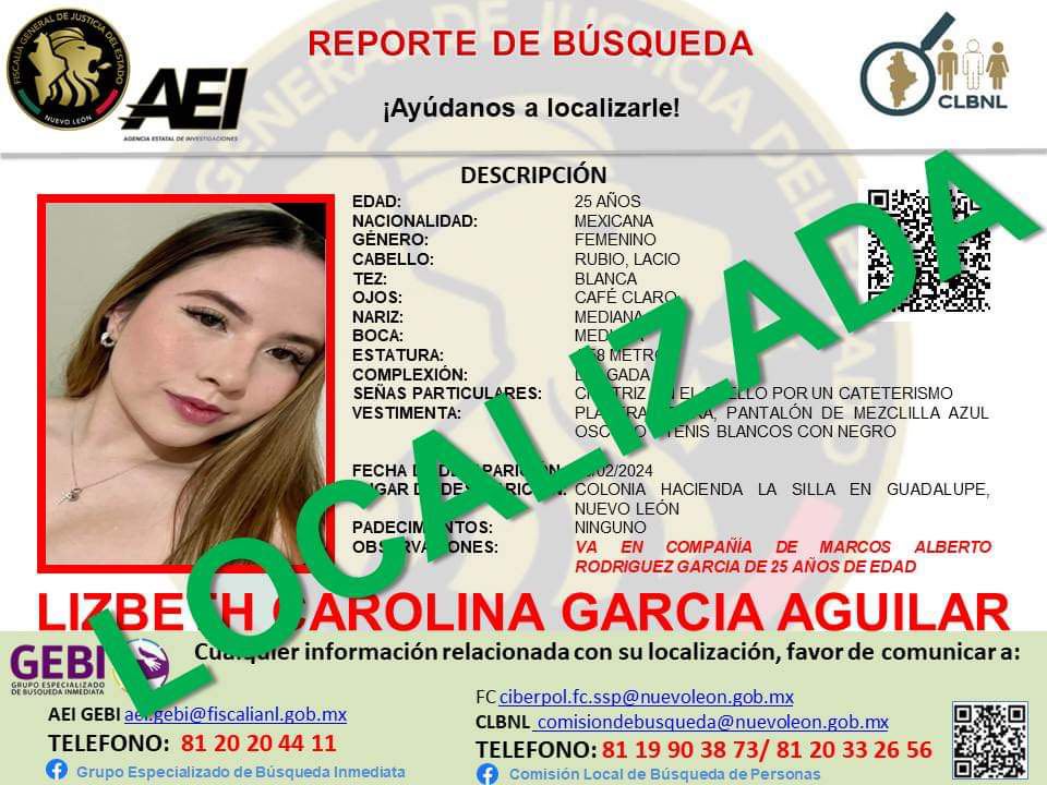Localizan viva a Lizbeth y su novio ¡en su casa! 1 429577206 1554166052105400 6073550936208111018 n