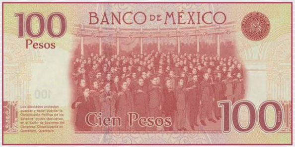 El billete que conmemora la promulgación de la Constitución de 1917 2 Captura de Pantalla 2024 02 05 a las 17.33.15