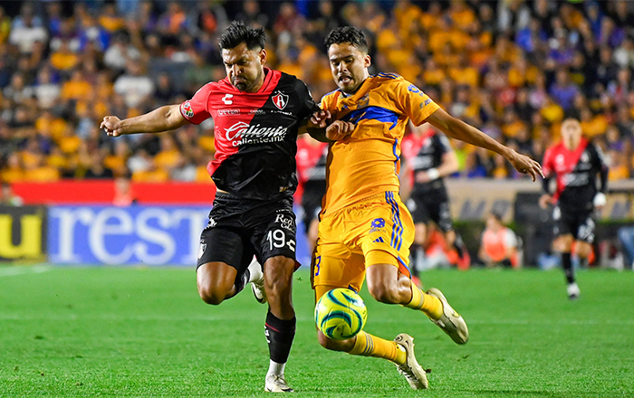 Tigres preocupa en empate de 1-1 contra Atlas 3 DIEGO REYES