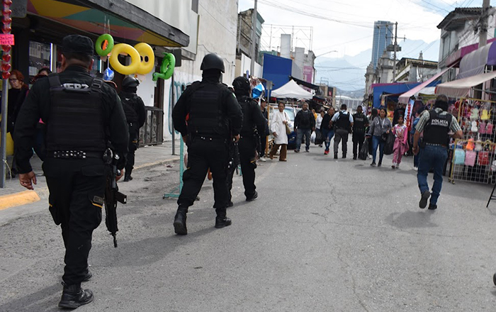 Autoridades inspeccionan comercios en Colegio Civil, Garibaldi y Mesón Estrella 1 INSPECCION 2