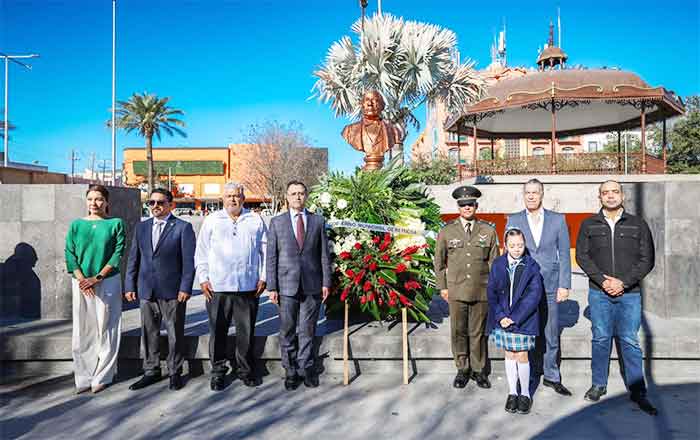 Conmemoran en Reynosa 107 aniversario de promulgación de Constitución 1 REYNOSA 1