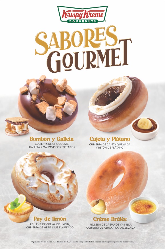 Lanzan ‘donas gourmet’ para paladares exigentes 1 02b02038 b6fc 40de b2bb 97e22578c42c