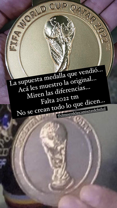Ex vende medalla y playera de campeón del Mundo en 2022 2 430465349 378319765051354 5767565000759759309 n