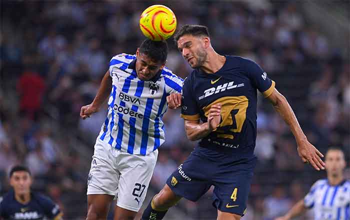 Golea Rayados 3-0 a Pumas en casa 12 MEZA
