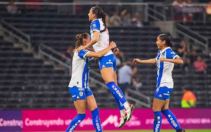 Sin problemas Rayadas golea 6-0 a Santos 4 RAYADAS 3