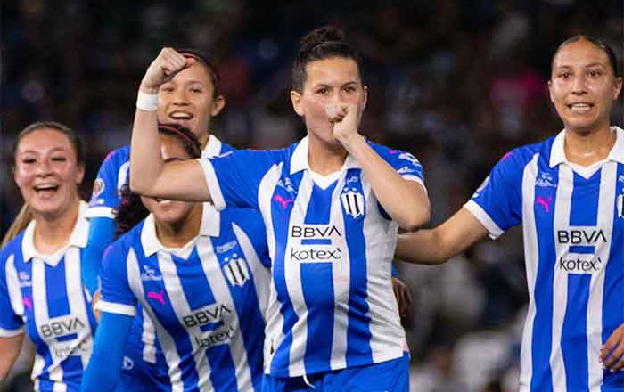 Sin problemas Rayadas golea 6-0 a Santos 1 RAYADAS