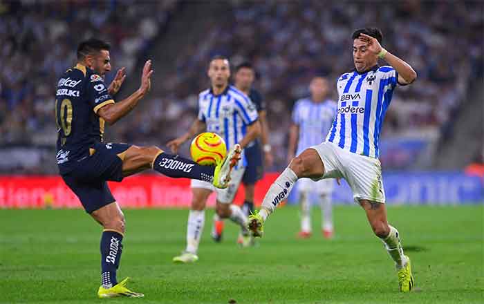 Golea Rayados 3-0 a Pumas en casa 6 RAYADOS 5