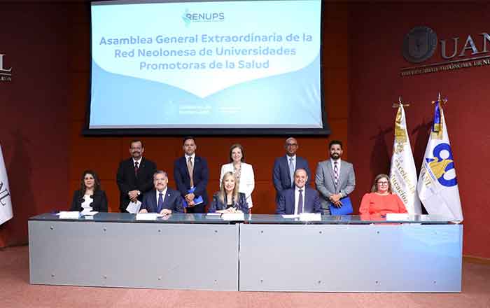 Ratifican a Santos Guzmán en presidencia de universidades promotoras de la salud 1 SANTOS GUZMAN 2