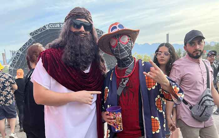 De Monje a Spider-Man los looks en PAL' Norte 1 TECATE 2 2