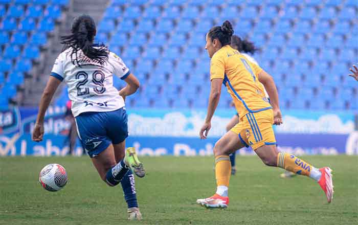 Tigres Femenil le pasa por encima a Puebla 1 TIGRES FEM 2 1