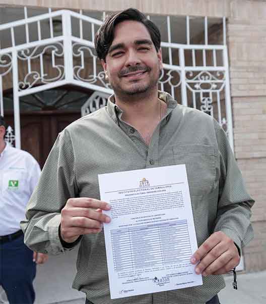 Recibe Carlos Peña constancia de candidato a alcalde de Reynosa 2 ALCALDE 3 1