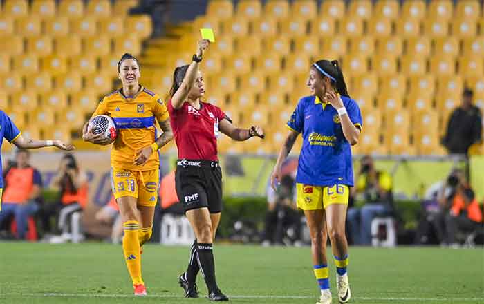 Adiós al invicto; América vence 2-1 a Tigres Femenil 1 AMERICA FEM