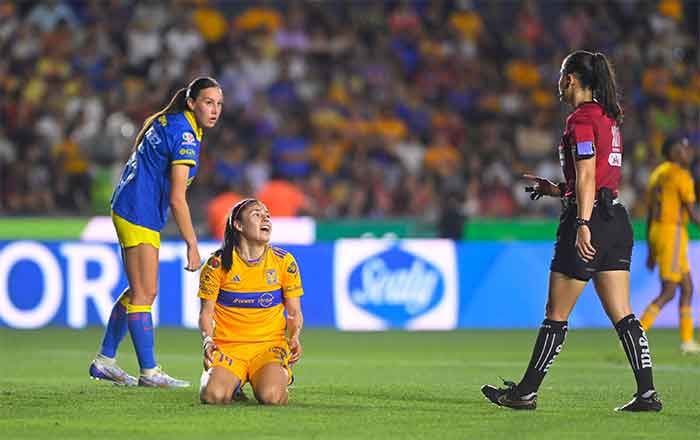 Adiós al invicto; América vence 2-1 a Tigres Femenil 8 AMERICO FEM 4