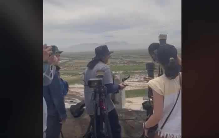 Acuden cientos a ver el eclipse en Cuatro Ciénegas 1 CUATRO CIENEGAS