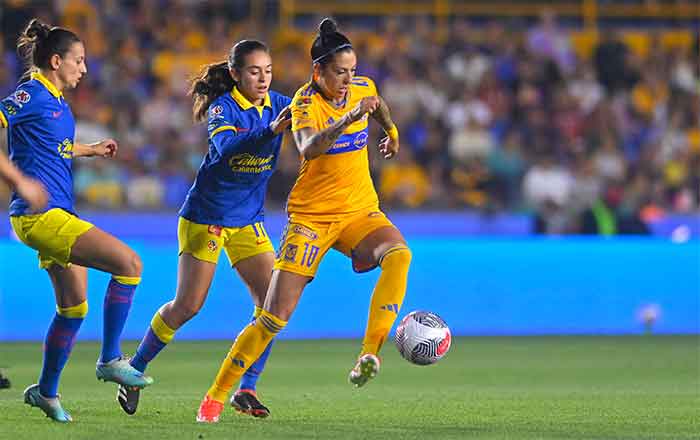 Adiós al invicto; América vence 2-1 a Tigres Femenil 2 JENNIFER