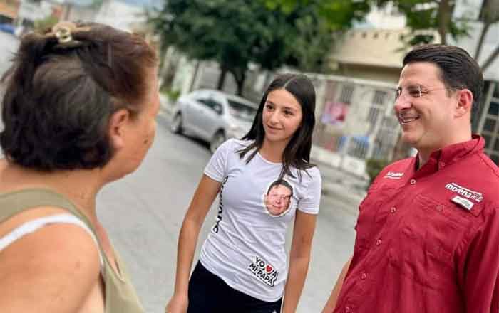 Oliverio Tijerina se compromete con mujeres en Guadalupe 1 OLIVERIO 2