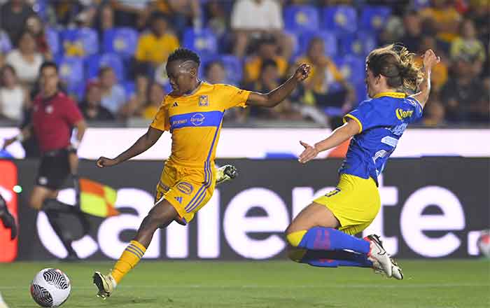 Adiós al invicto; América vence 2-1 a Tigres Femenil 5 TIGRES FEM 3