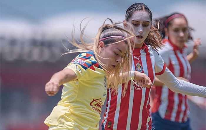 América Femenil vence a Chivas 4-1 y avanza a semis 1 AMERICA FEM 2