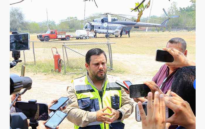Controlado en un 90% incendio en Cañón del Novillo 1 LUIS GERARDO GONZALEZ 1