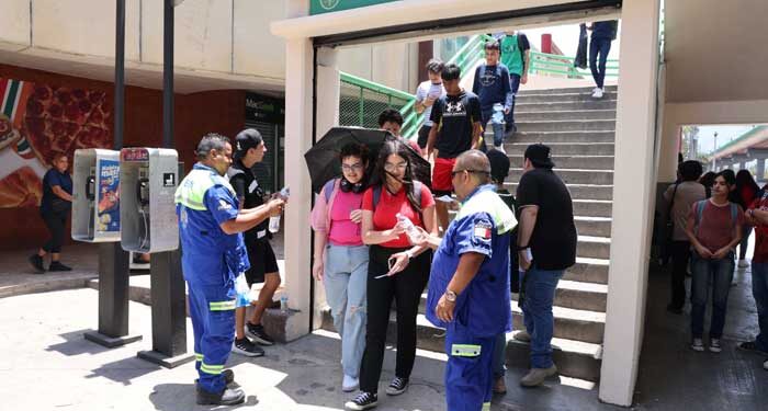 Realiza Protección Civil de San Nicolás operativo por altas temperaturas