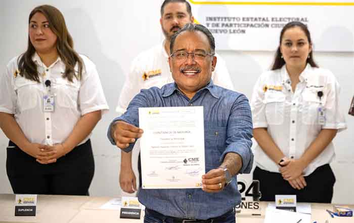 Mijes es el alcalde más votado de la historia de Escobedo 1 MIJES 1