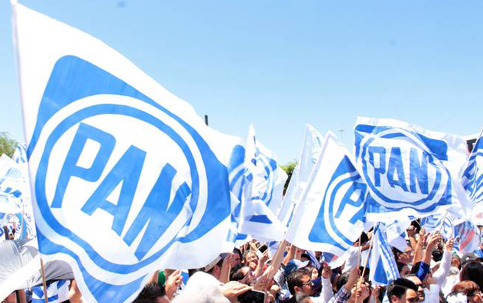 Militantes-PAN-Mitin