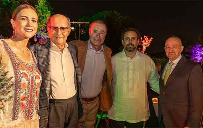 Salinas de Gortari reaparece en exclusiva fiesta de empresario 1 SALINAS 2