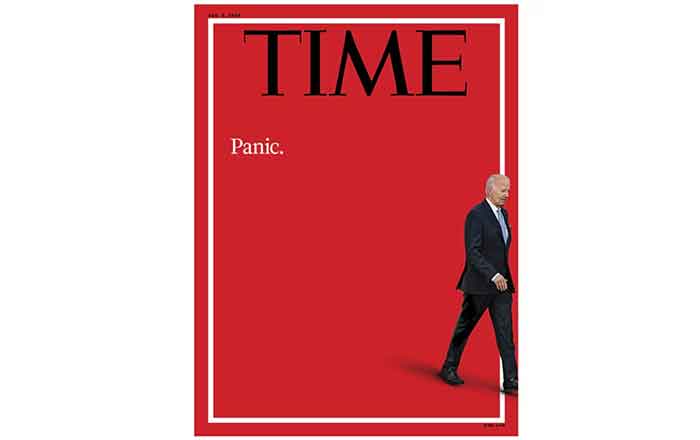 'Pánico': la portada del Time tras debate de Biden con Trump 1 TIME