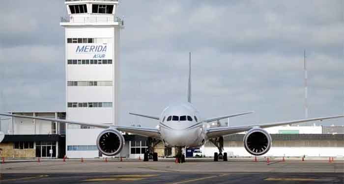 Cancelan 60 vuelos en el Aeropuerto Internacional de Mérida
