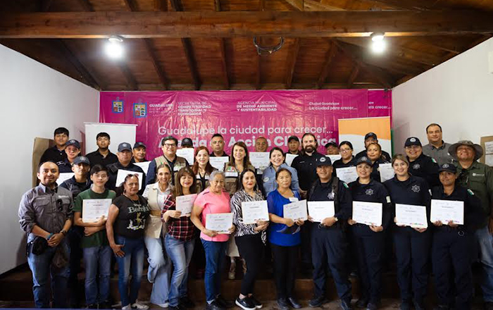 Imparten capacitación ‘Guarda Ríos Urbanos’ en Guadalupe 1 0 5