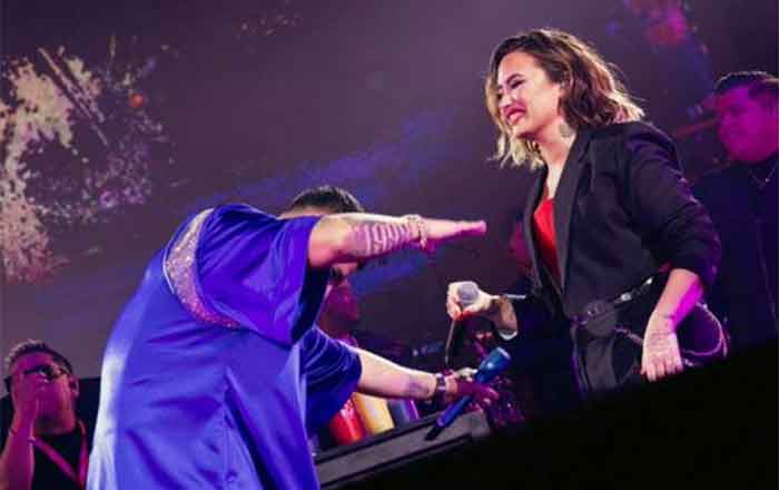 Demi Lovato graba 'Chula' con el Grupo Firme (VIDEO) 1 DEMI LOVATO 2