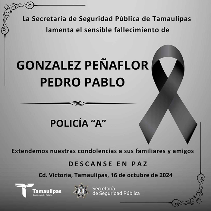 Muere policía estatal tras enfrentamiento en Río Bravo; otro más está herido 1 462547600 1066536604964736 3058284949392713756 n