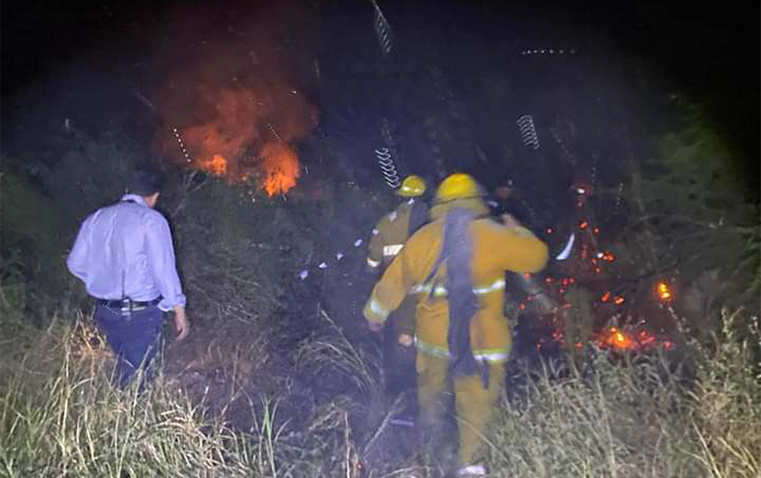 Brigadistas provocaron incendio; falla en camioneta origina siniestro 2 462562124 567880035784412 2652121754703805566 n