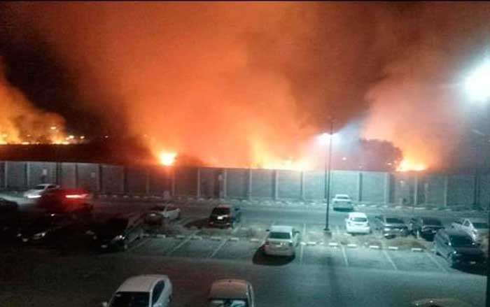 Tras horas logran controlar gran incendio de pastizal en Reynosa 1 aghj