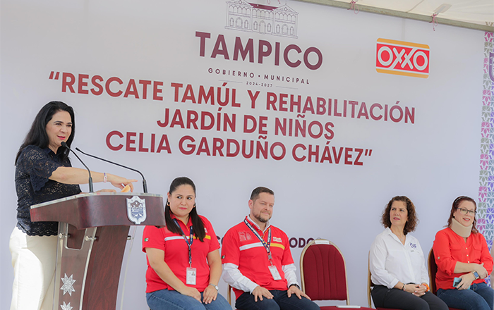 Entrega Mónica Villarreal obras de rehabilitación educativa y social en colonia Arenal 1 462570222 3425470277584787 3378323554713620259 n