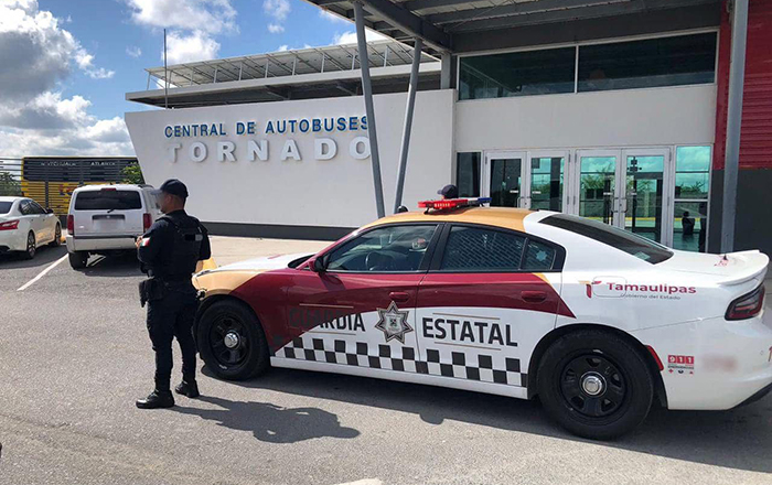 Guardia Estatal refuerza vigilancia en Centrales de Autobuses 2 467439021 2084862321960406 4189948328554446077 n