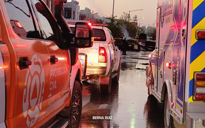 Explota camión en Pesquería 3 470051677 1664603081078455 5841552153462850290 n