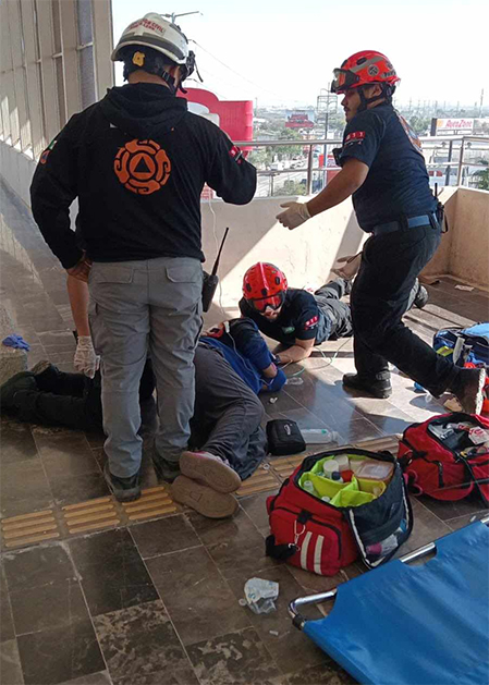 Mujer se lanza a las vías del Metro en Monterrey 1 MUJER 2