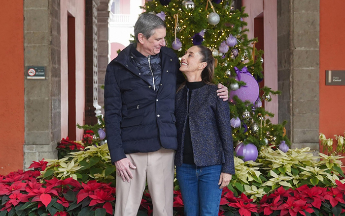 Claudia Sheinbaum celebra Navidad con su nieto Pablo 1 claudia sheinbaum 2