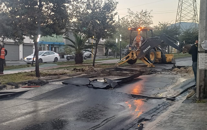 Mega fuga deja sin agua a más de 100 colonias en zona metropolitana 2 476492483 1135597428357866 8832954091621126896 n